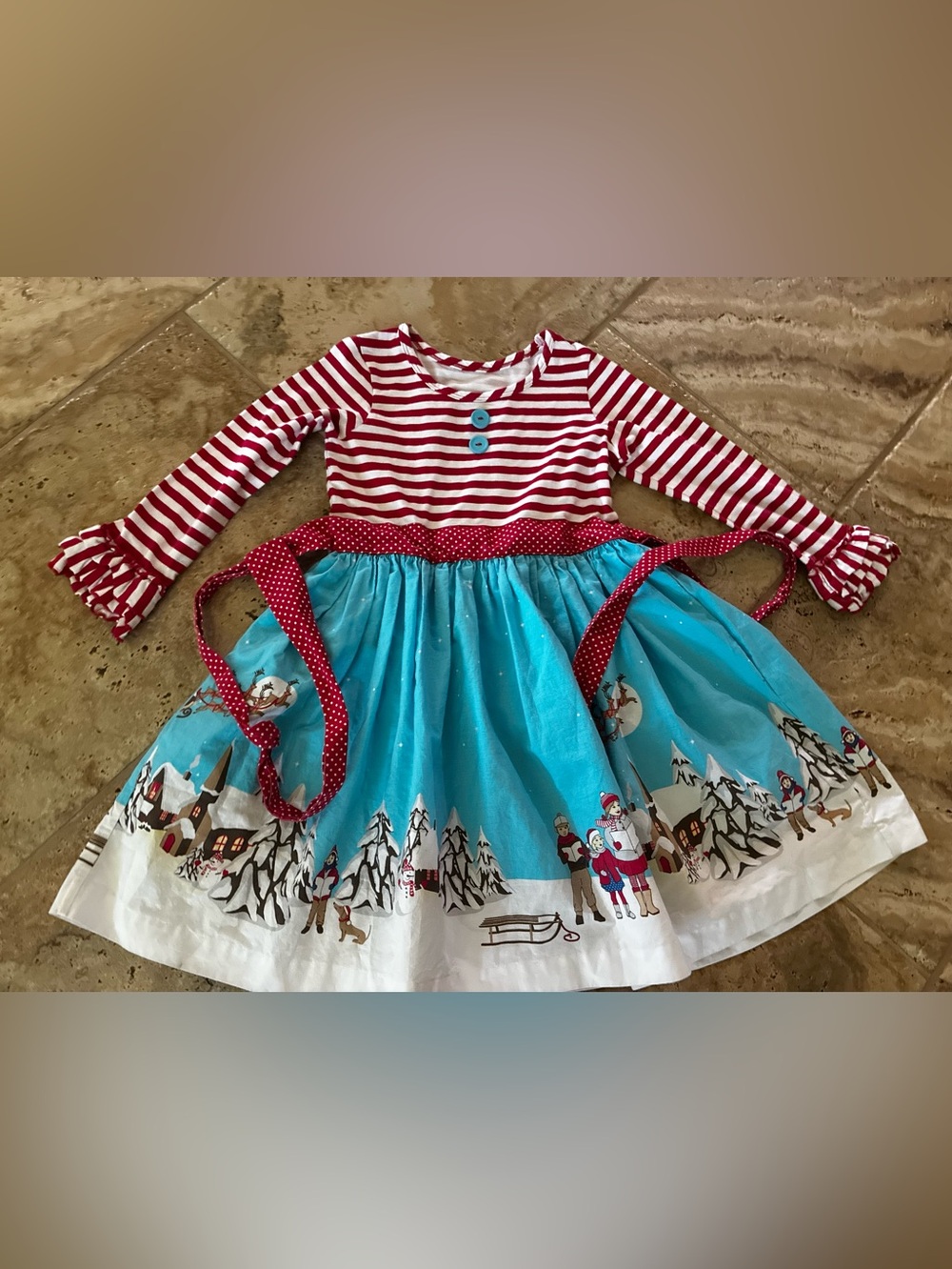 Eleanor Rose Christmas Winter Dress